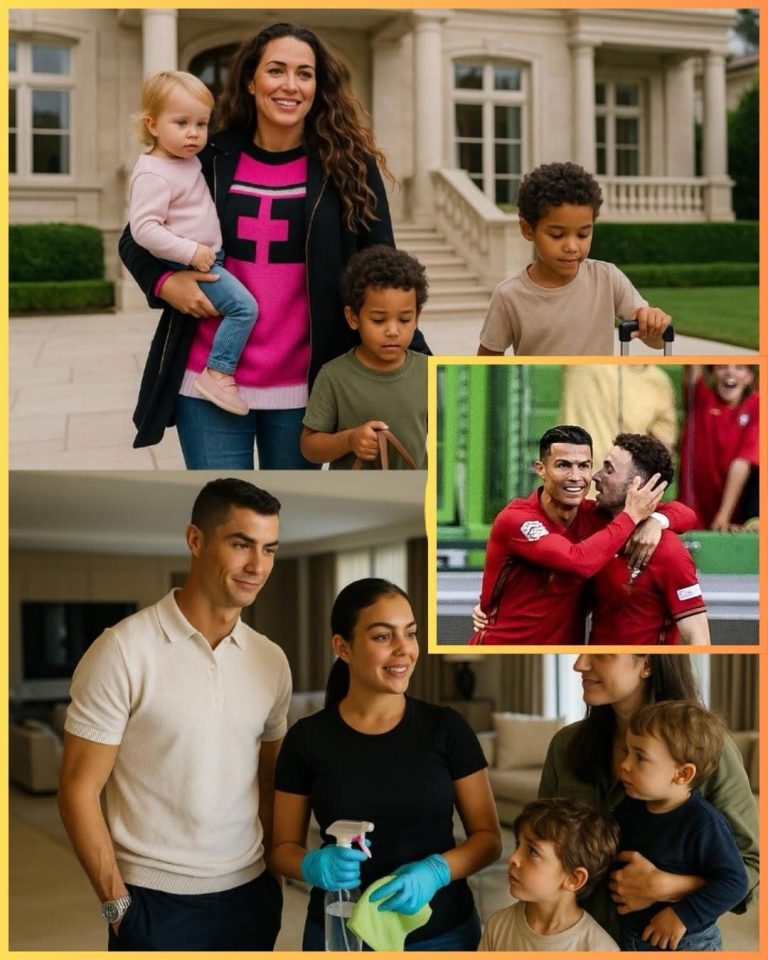 Cristiano Ronaldo welcomed the widow of Diogo Jota and her children to his $300 million mansion