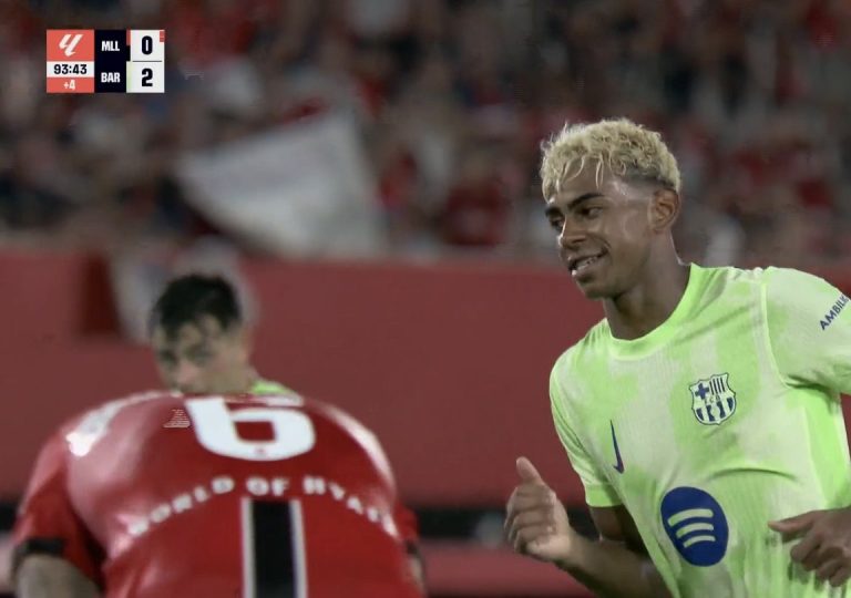 Video: Lamine yamal vs Mallorca in Barcelona first match of 2025/26 seasons