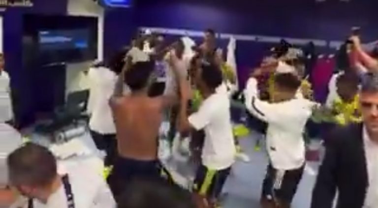 Watch: Pure joy landed in the soul of Al-Nassr players as they finally lifted their first trophy in years