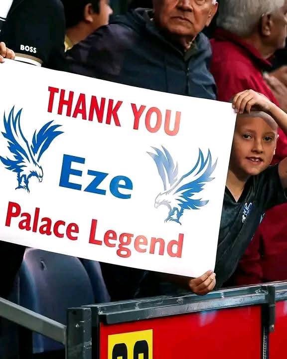 Watch: Crystal Palace Fans Bid Emotional Farewell to Eberechi Eze