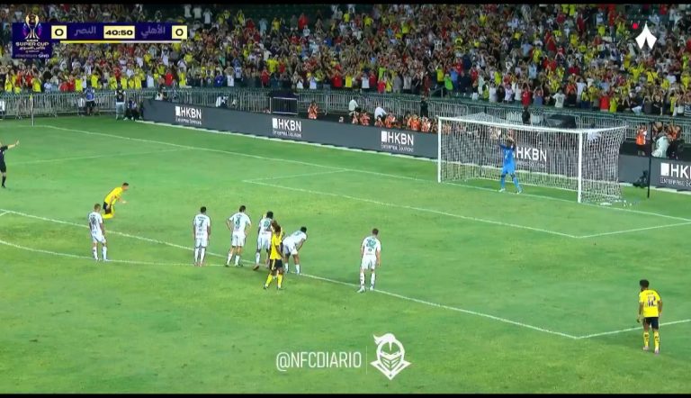 Watch: Ronaldo amazing unbelievable penalty kick in the super cup final