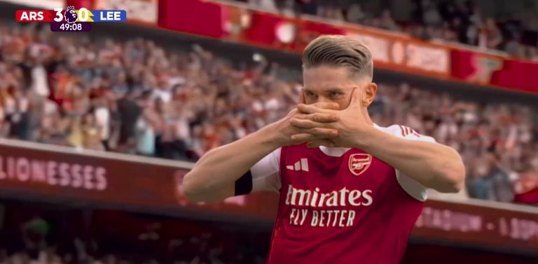 Watch: Gyökeres Dribbles Past Four Players to Score First Premier League Goal for Arsenal