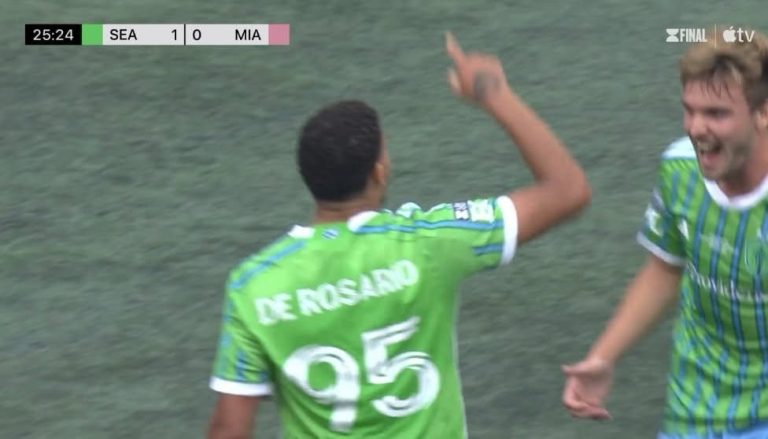 Watch: Shock and Drama in Miami: Messi Battles Alone as Seattle Stuns Inter in the First Half